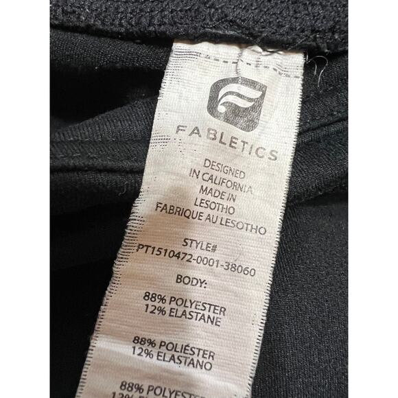 Fabletics Salar Leggings Pants Size XL Color - Black - Picture 7 of 7
